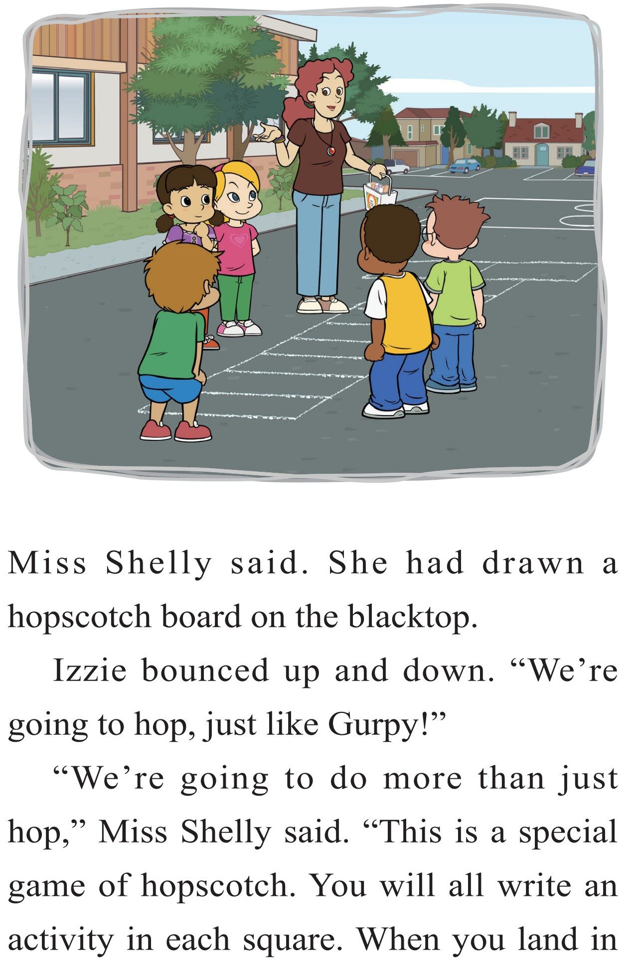 Hopscotch Fun绘本故事第4页