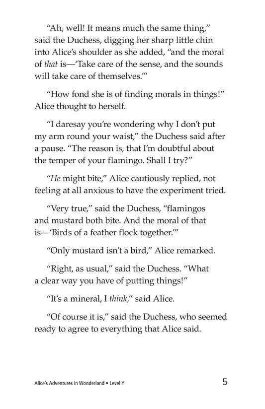 Alice's Adventures in Wonderland (Part 7)绘本故事第5页