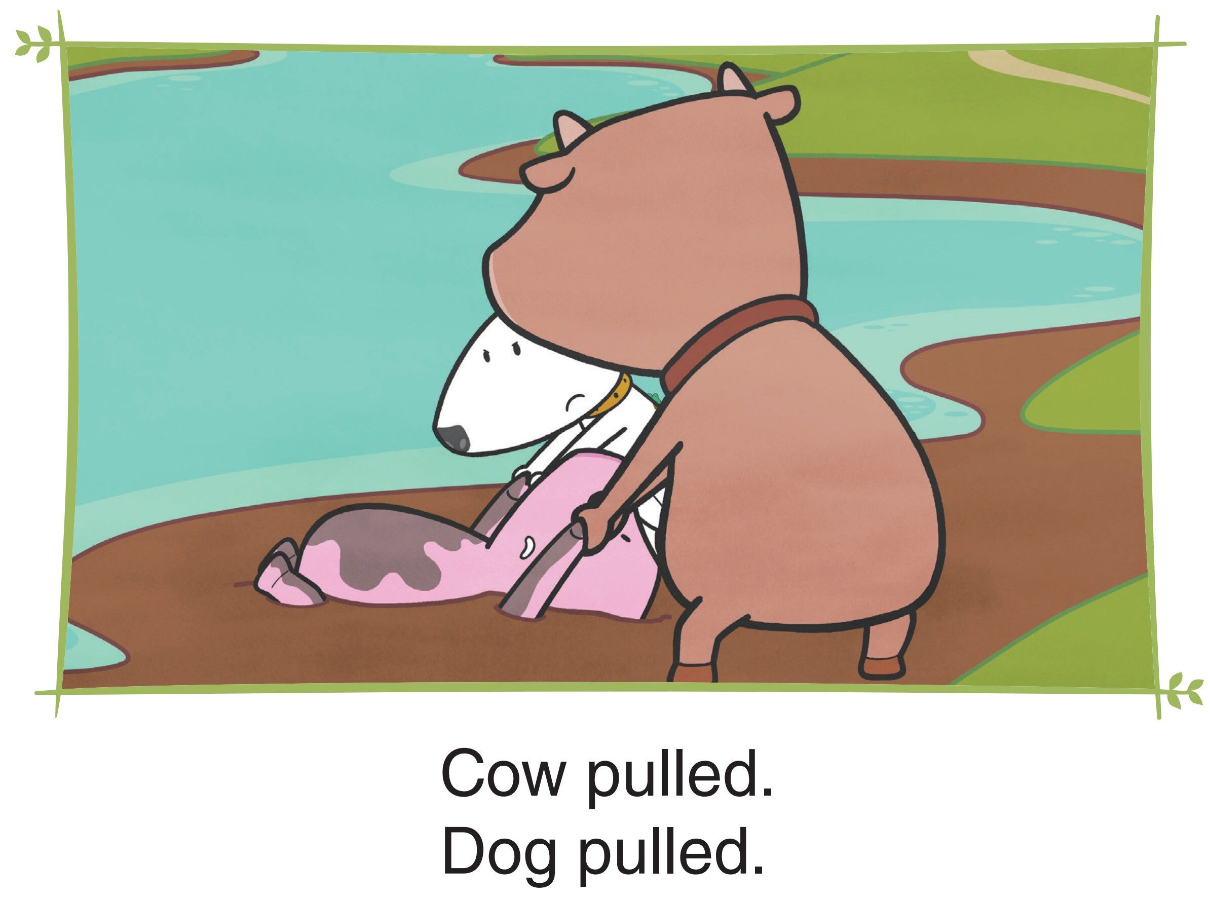 Stuck in the Mud!绘本故事第4页