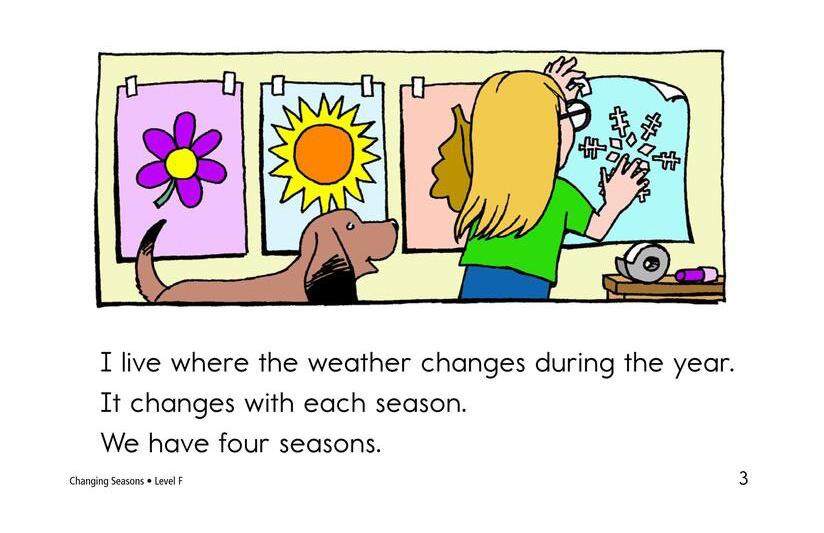 Changing Seasons绘本故事第3页