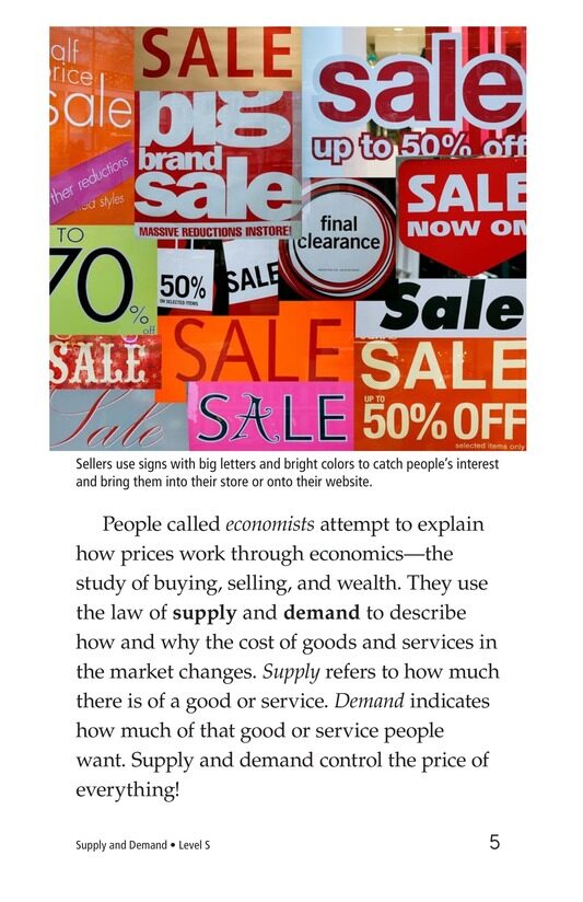 Supply and Demand绘本故事第4页