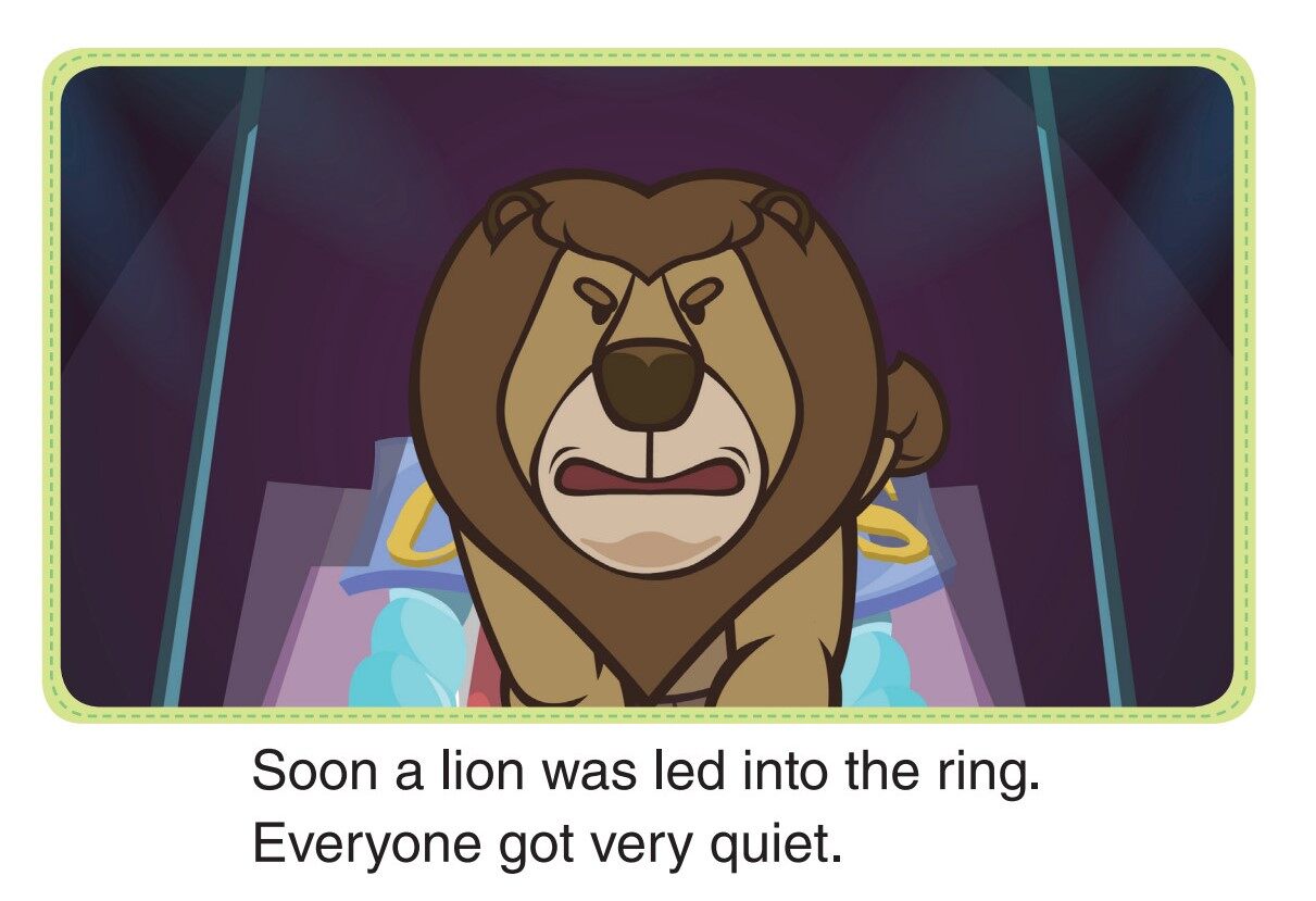 The Lion Tamer绘本故事第4页