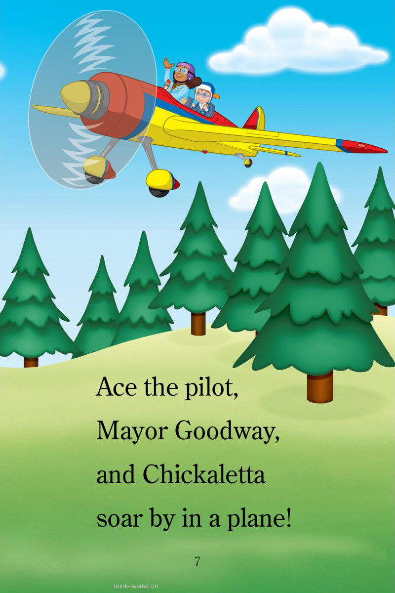 Up in the Air! 绘本故事第4页