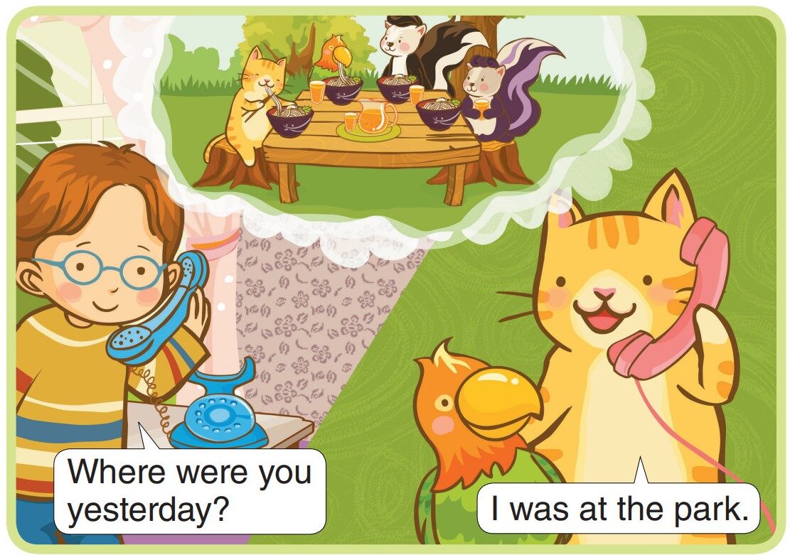 Where Were You Yesterday绘本故事第4页