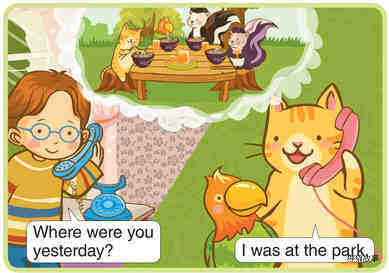 Where Were You Yesterday绘本故事第4页