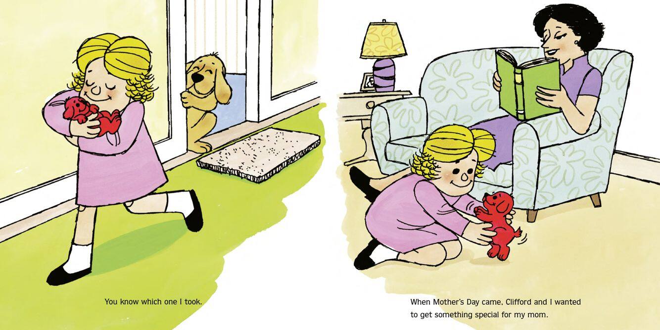 Clifford's Happy Mother's Day绘本故事第5页