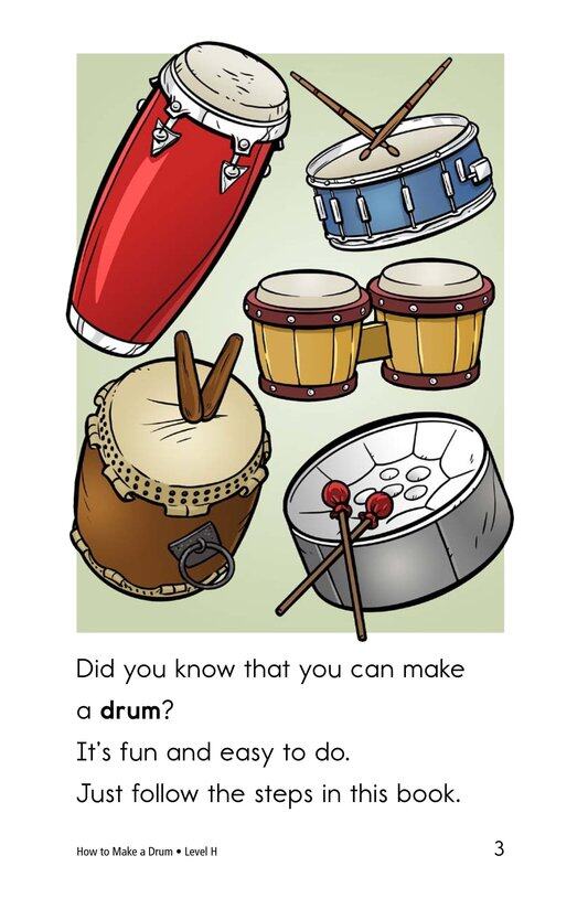 How to Make a Drum绘本故事第3页
