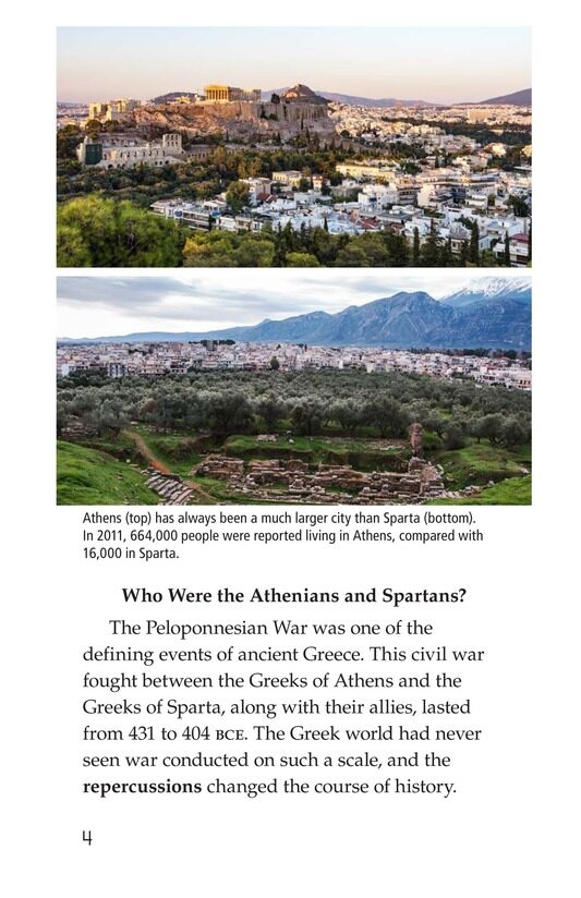 The Peloponnesian War Athens Versus Sparta绘本故事第3页