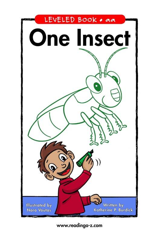 One Insect绘本故事第2页