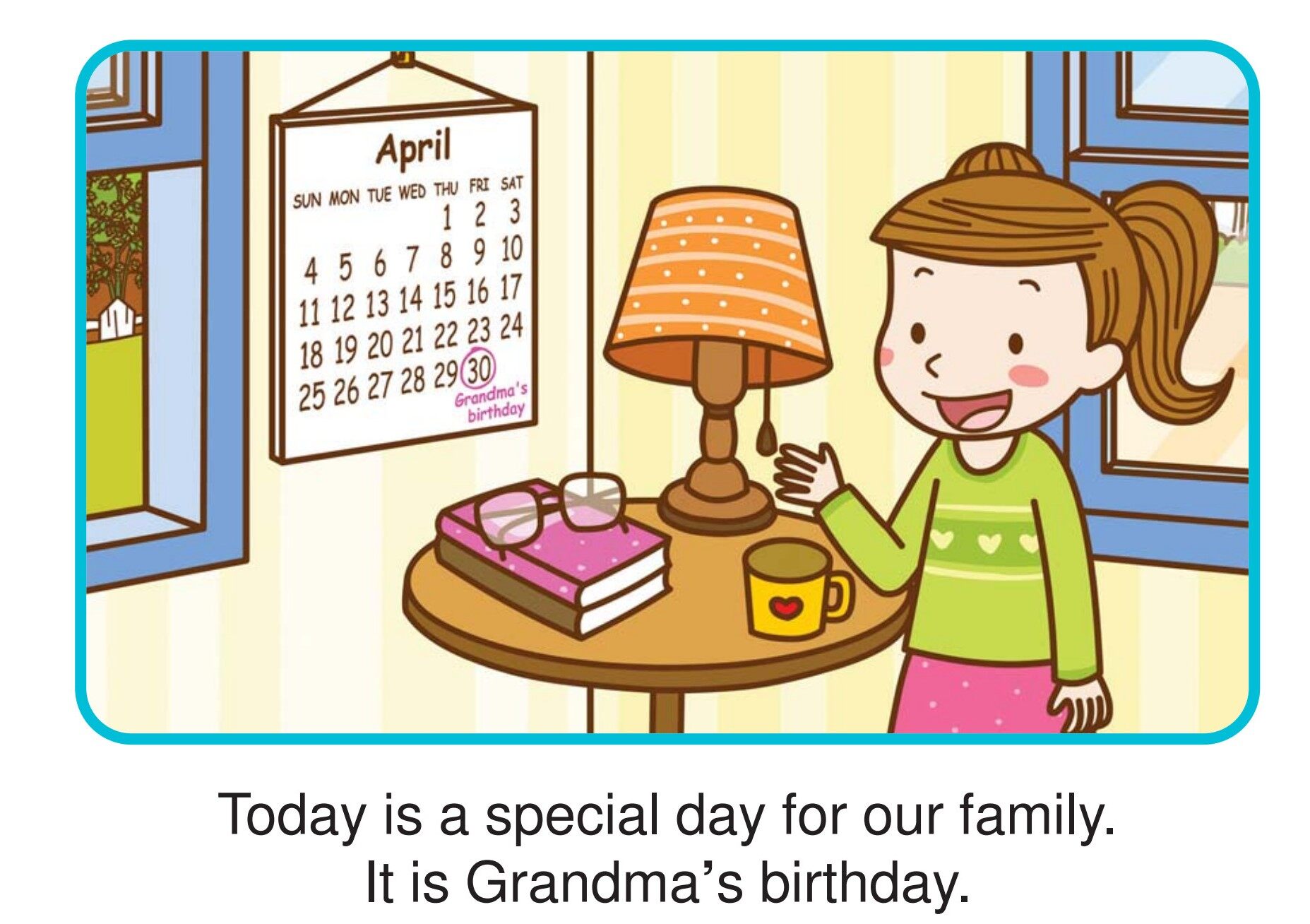 The Special Day绘本故事第2页