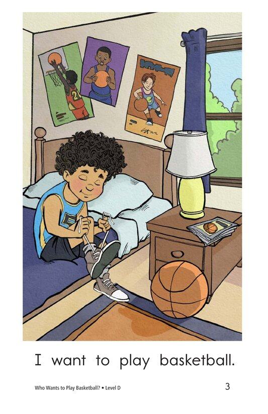 Who Wants to Play Basketball绘本故事第3页