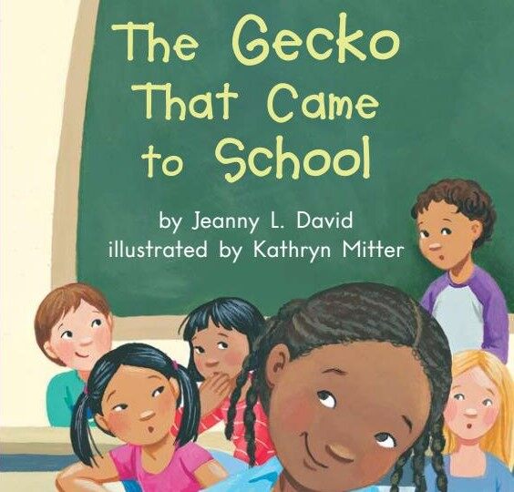 The gecko that came to school绘本故事第2页