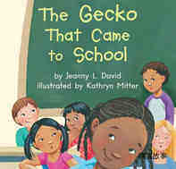 The gecko that came to school绘本故事第2页
