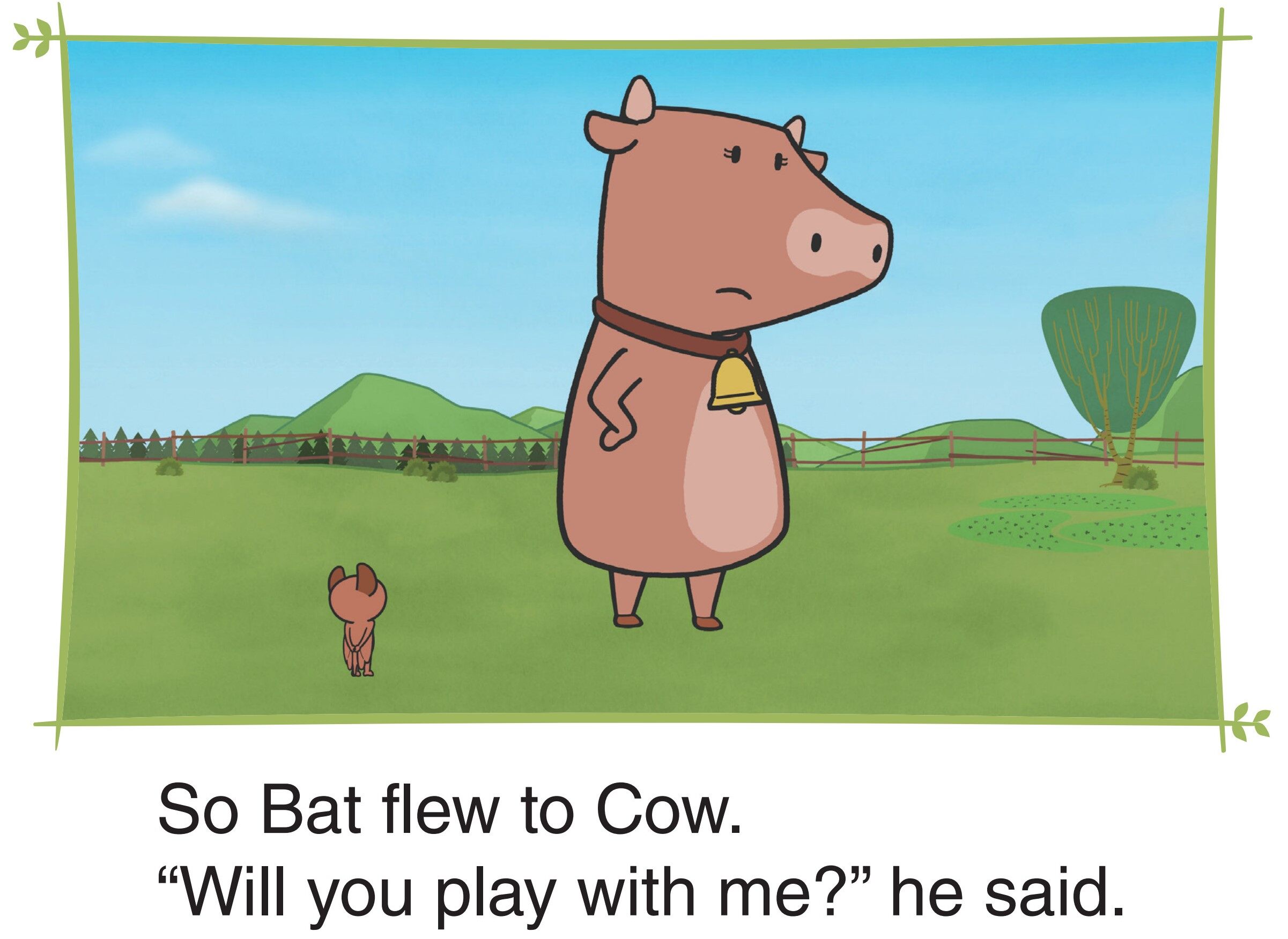 Bat Looks for a Friend绘本故事第4页