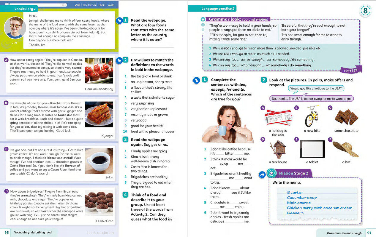 08 Fantastic flavours绘本故事第4页