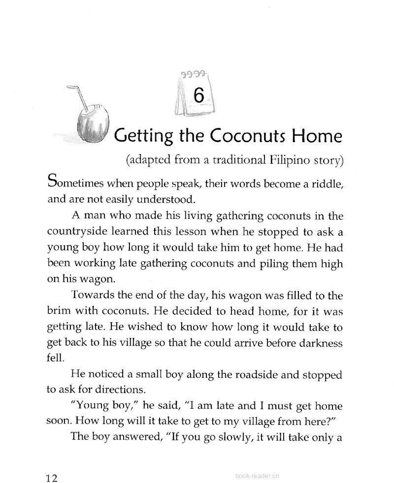 Getting the Coconuts Home绘本故事第2页