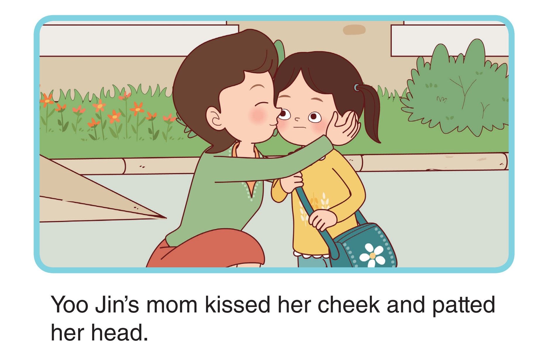 Yoo Jin's First Day绘本故事第3页