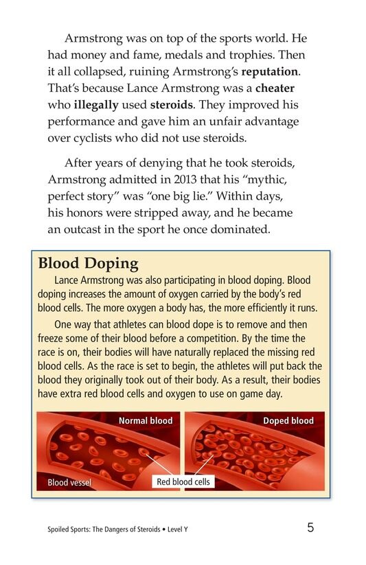Spoiled Sports The Dangers of Steroids绘本故事第4页
