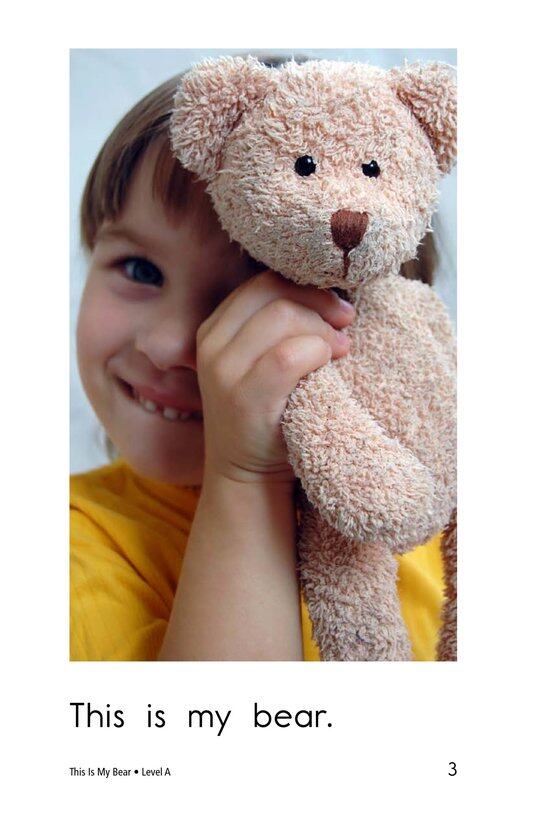 This Is My Bear绘本故事第3页