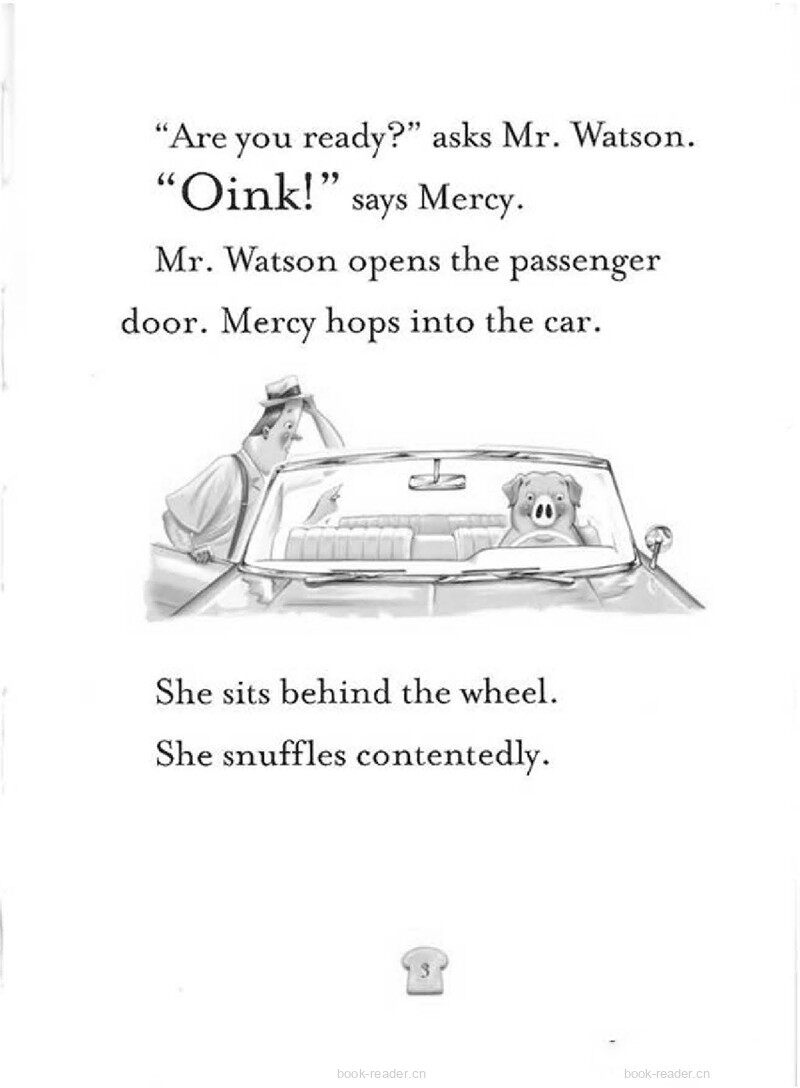 2-01 Mercy Watson Gose For A Ride绘本故事第5页