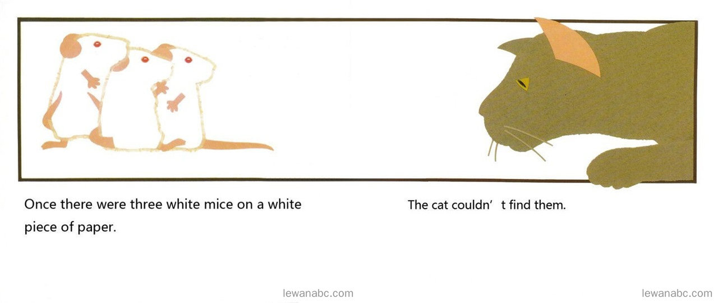 (46周)Mouse Paint绘本故事第3页