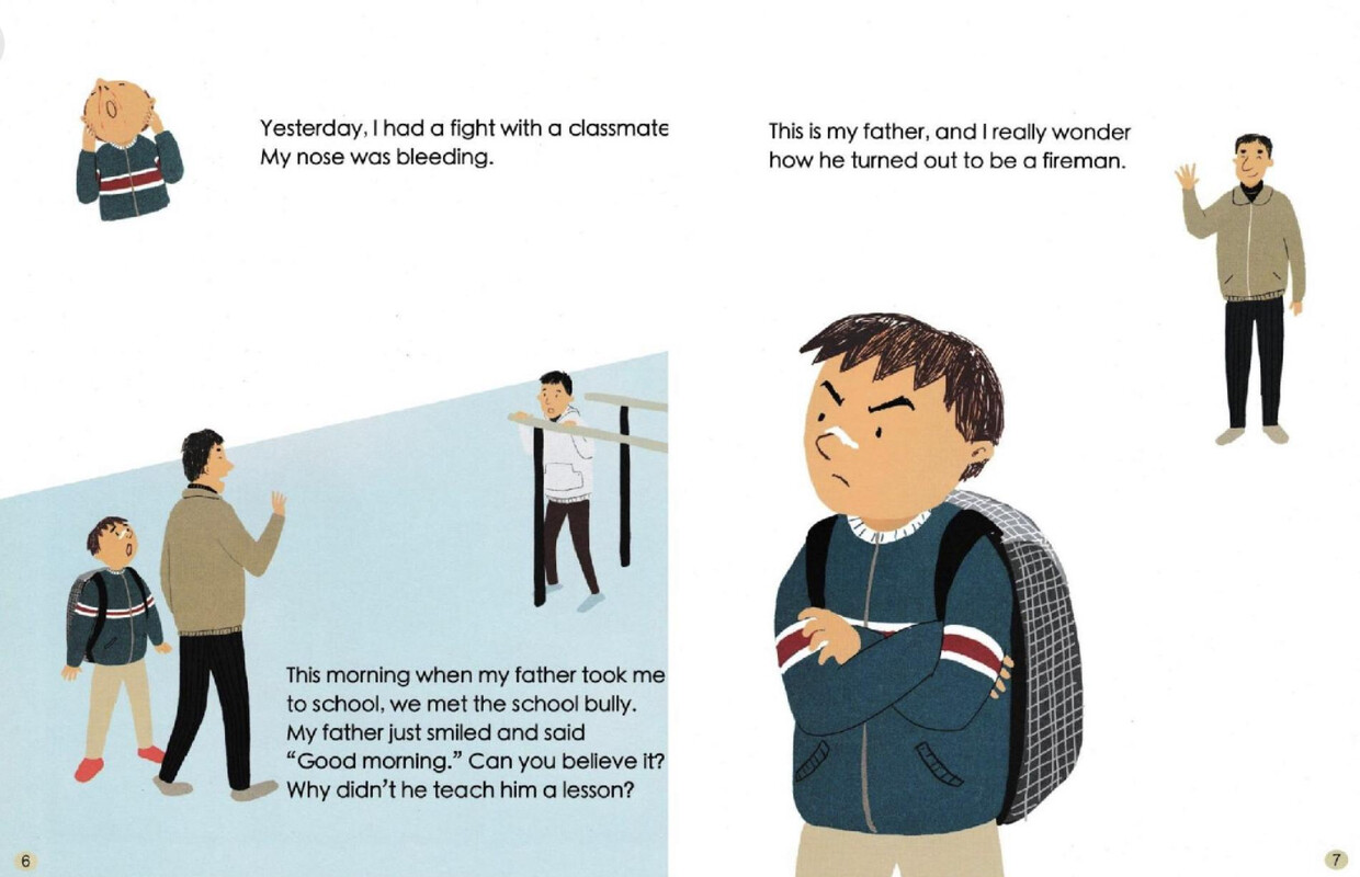 This is my father绘本故事第5页