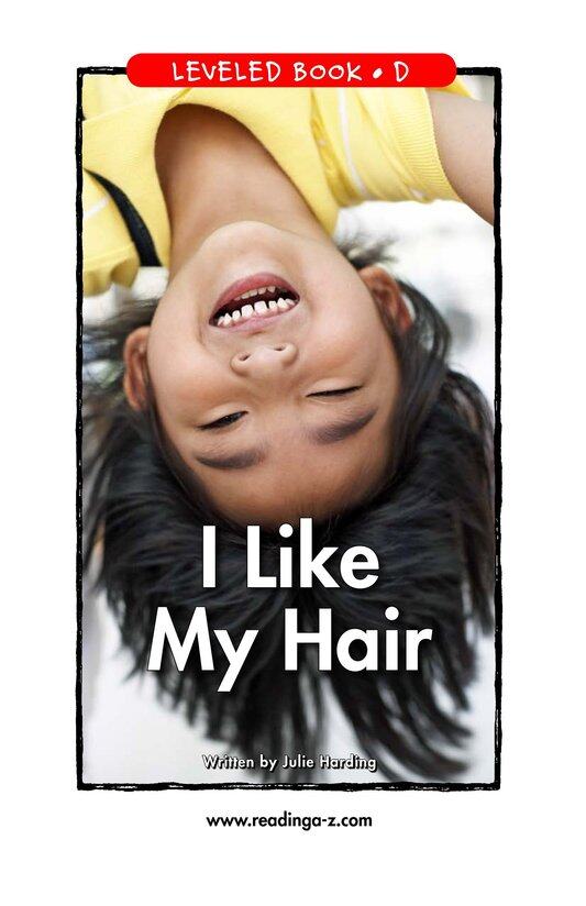 I Like My Hair绘本故事第2页