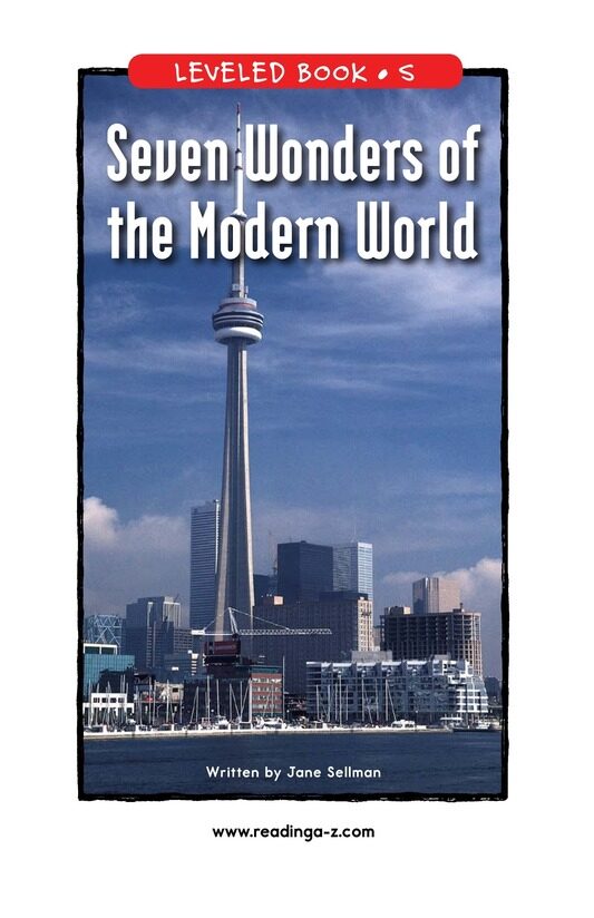 Seven Wonders of the Modern World绘本故事第2页