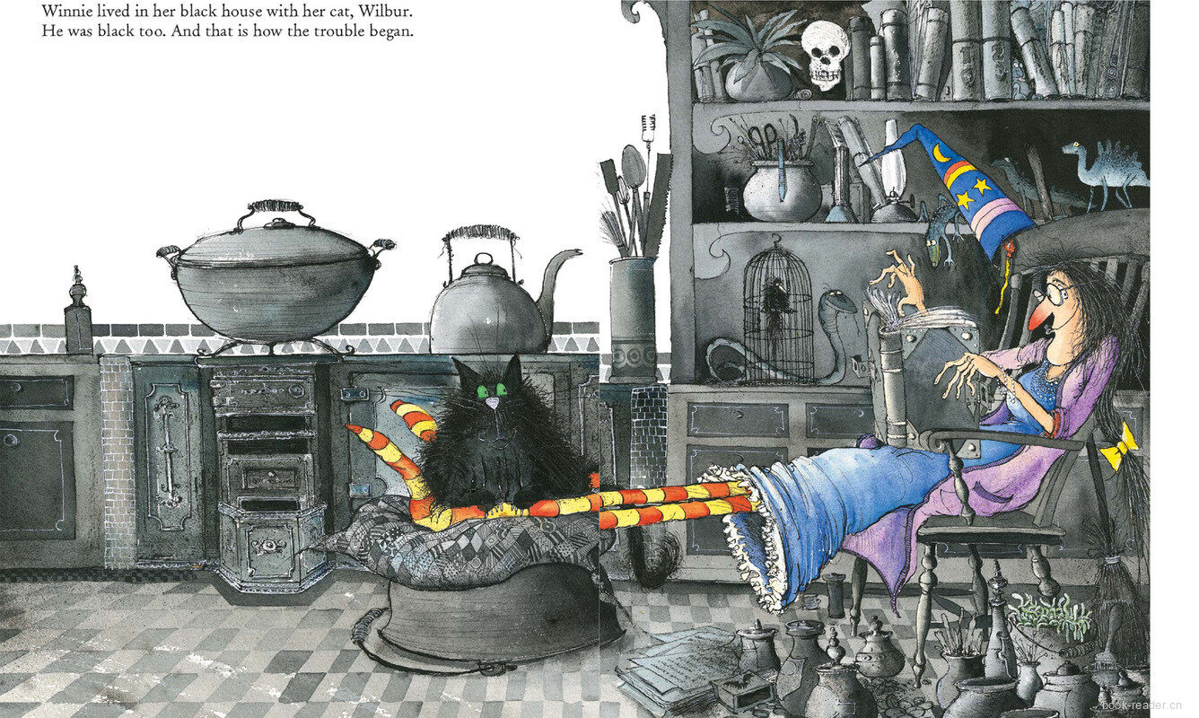 Winnie the witch绘本故事第4页