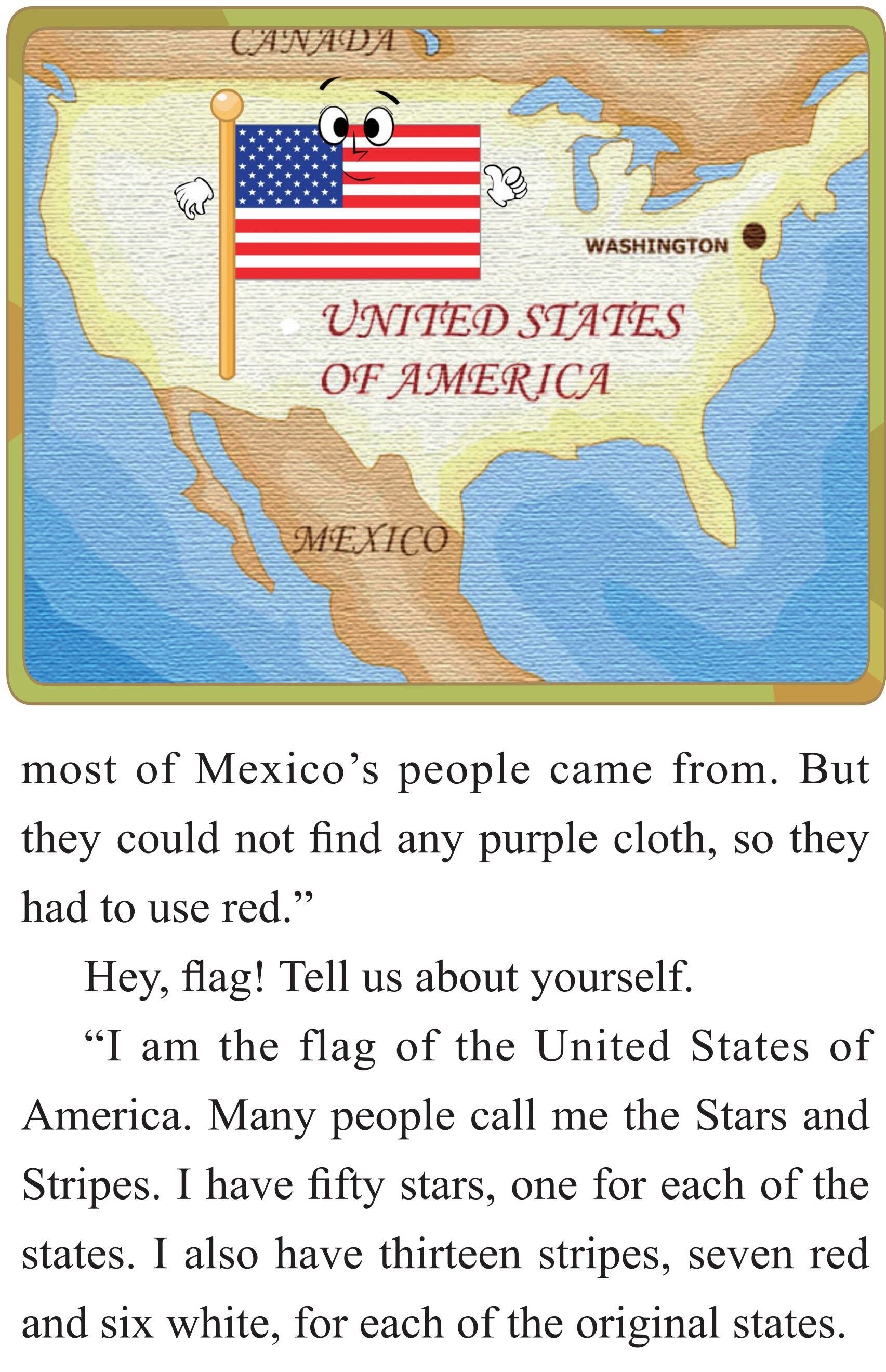 Hey Flag!—  North America绘本故事第4页