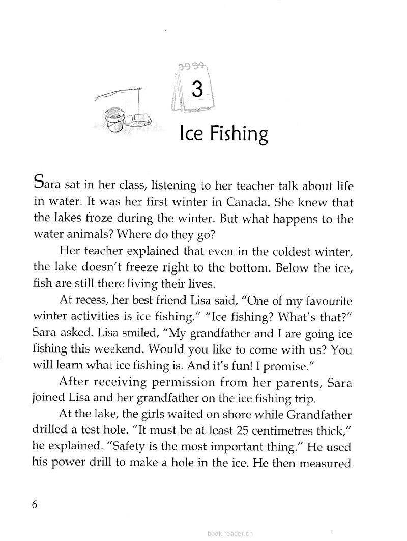 Ice Fishing绘本故事第2页