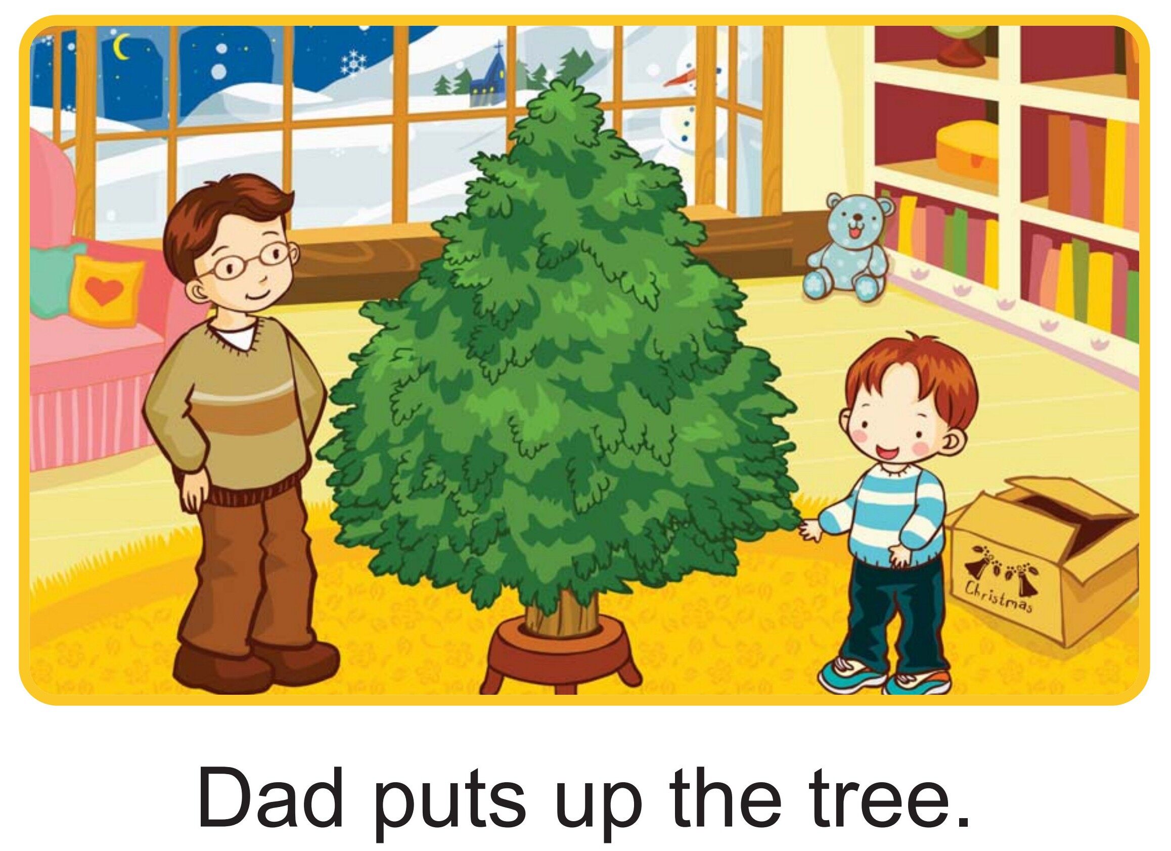 Merry Christmas!绘本故事第3页