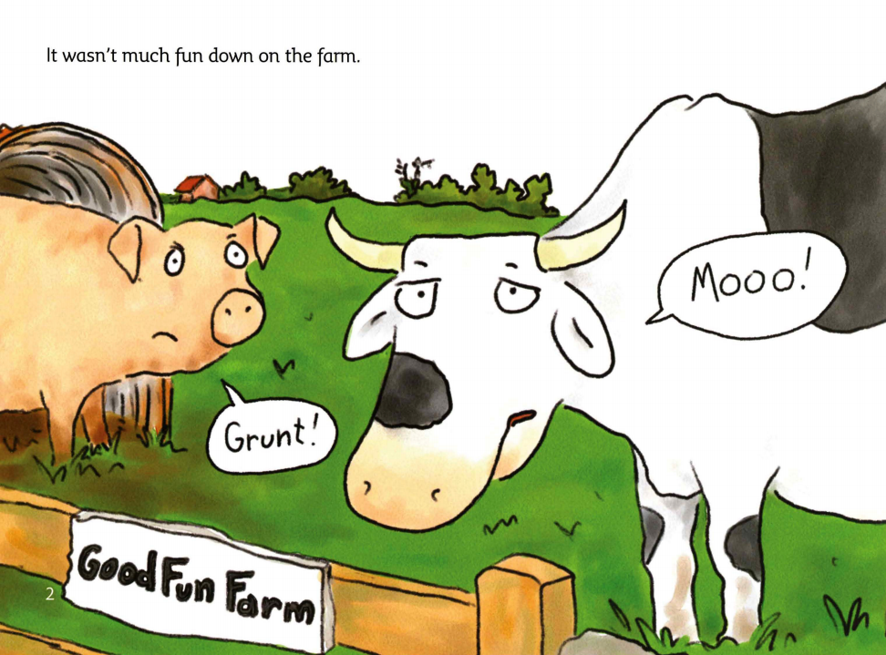 Good Fun Farm绘本故事第3页