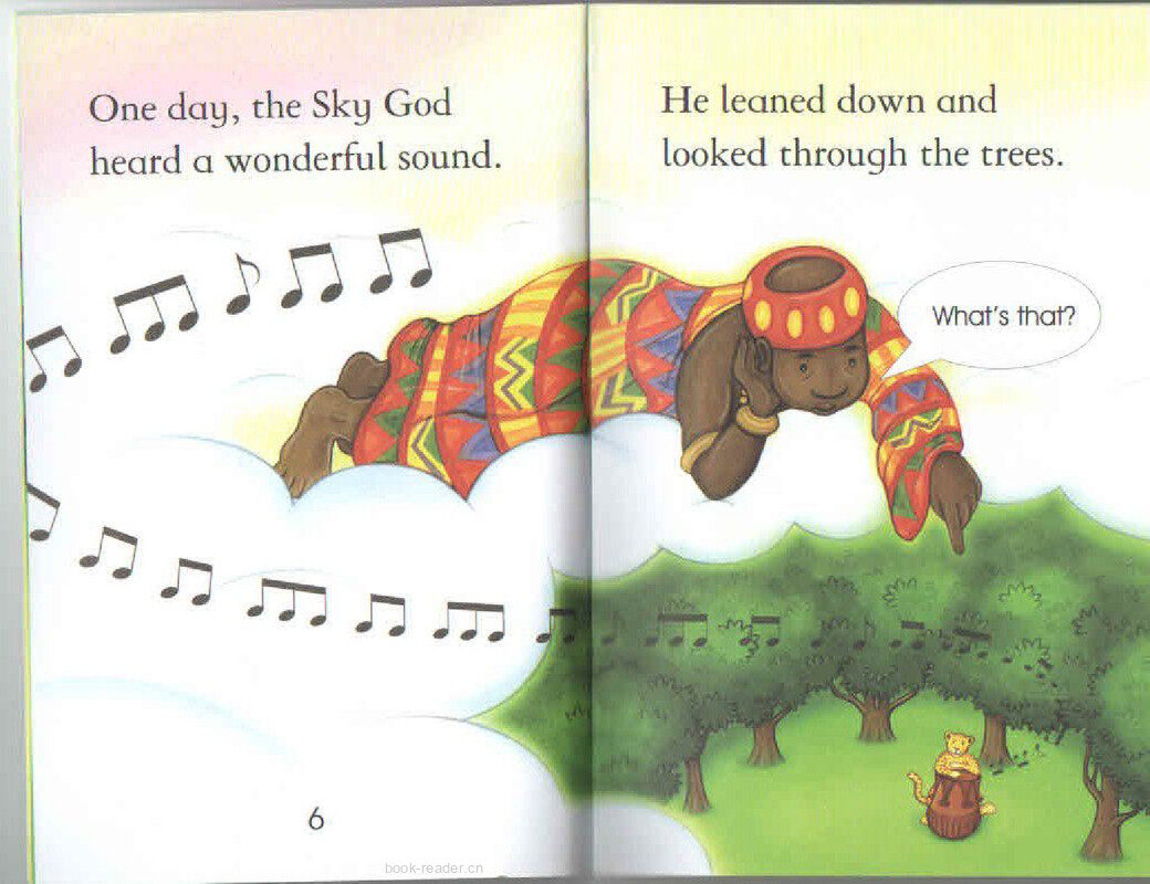 The Lepord and SkyGod绘本故事第5页