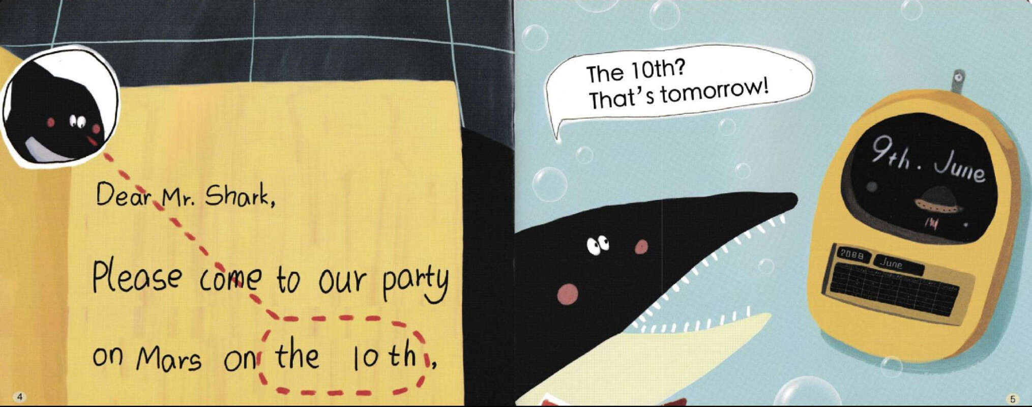 Party Shark绘本故事第4页