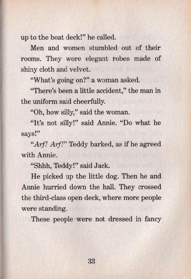 04 Put on Your Life Belts!绘本故事第4页