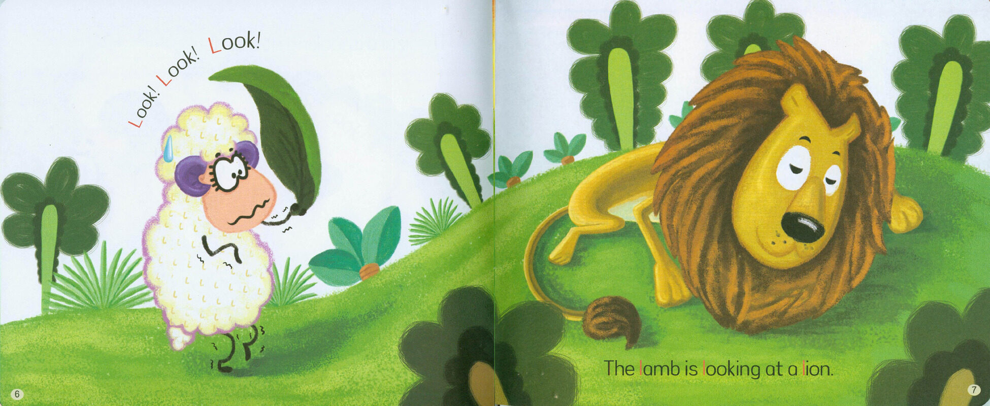 L Look! Look! Look!绘本故事第5页