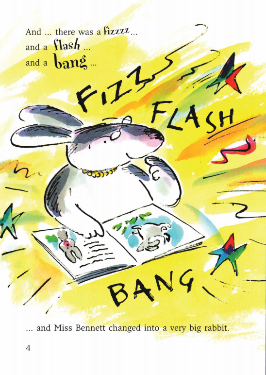 Class Six and the Very Big Rabbit绘本故事第5页