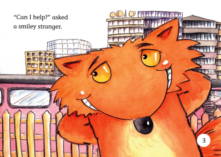 The Big Bad City绘本故事第4页