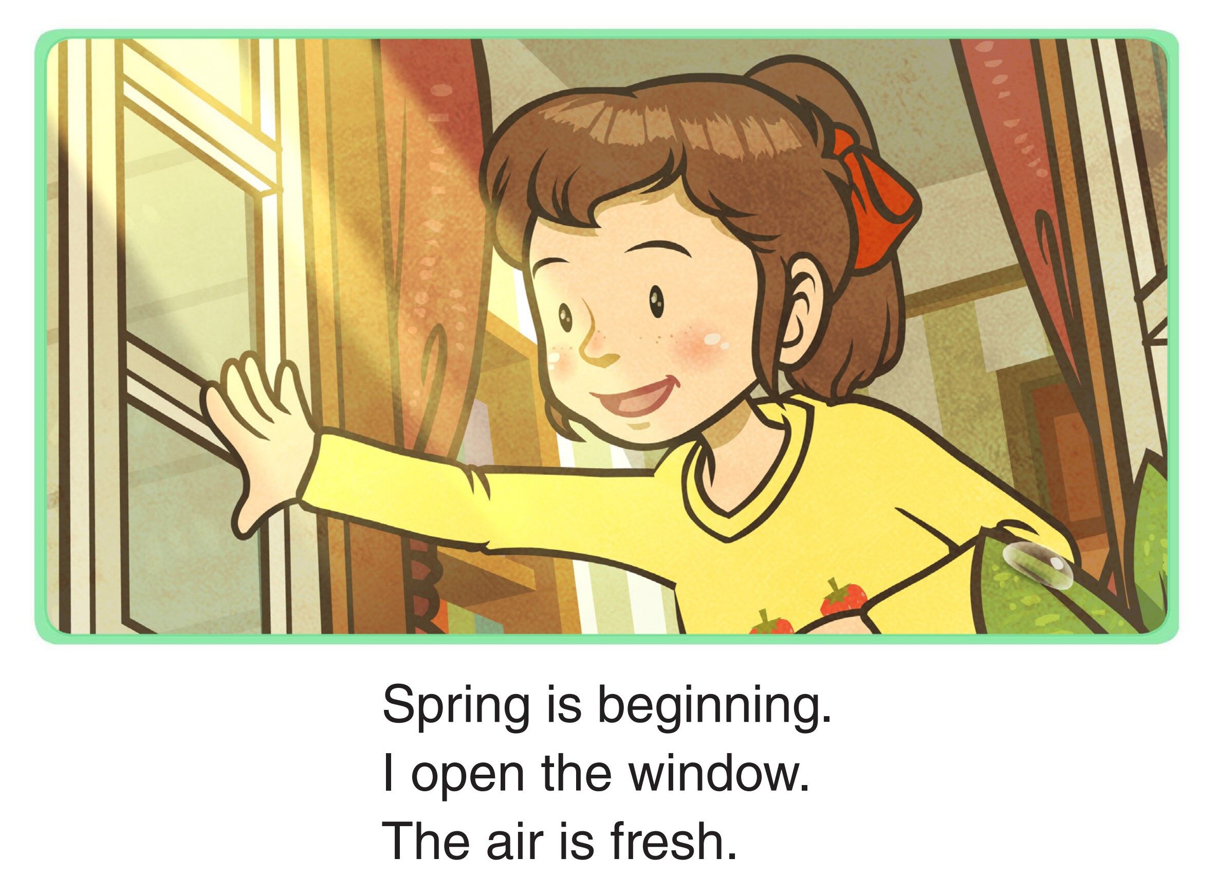 Spring Is Beginning绘本故事第2页
