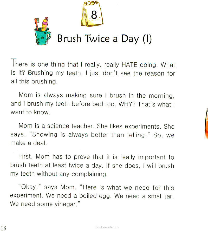 Brush Twice a Day(I)绘本故事第2页