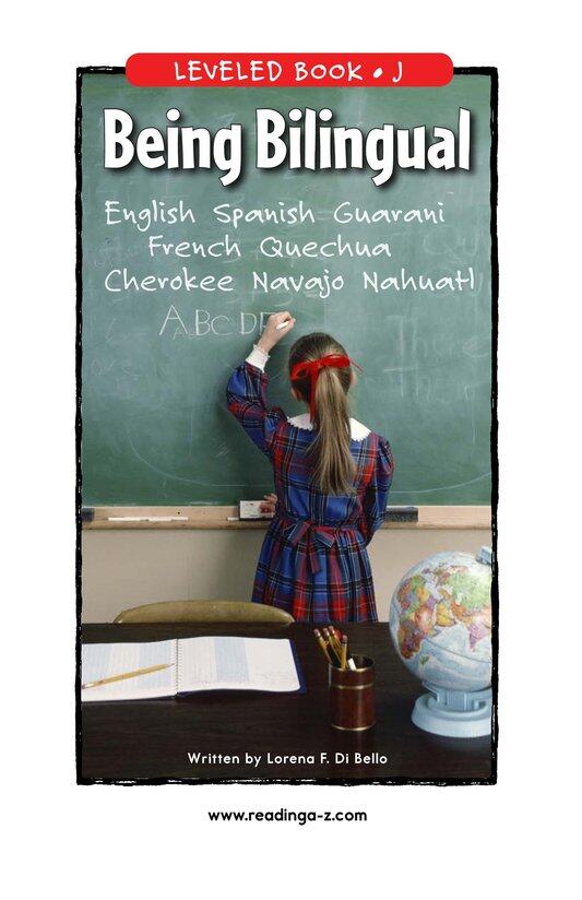 Being Bilingual绘本故事第2页