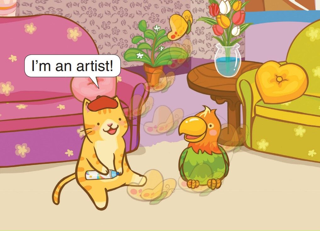 I‘m an Artist绘本故事第3页