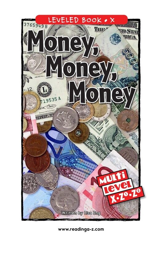 Money,Money,Money绘本故事第2页