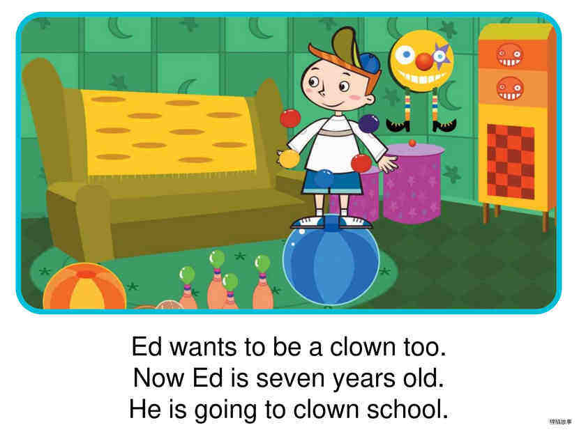 Clown School绘本故事第4页
