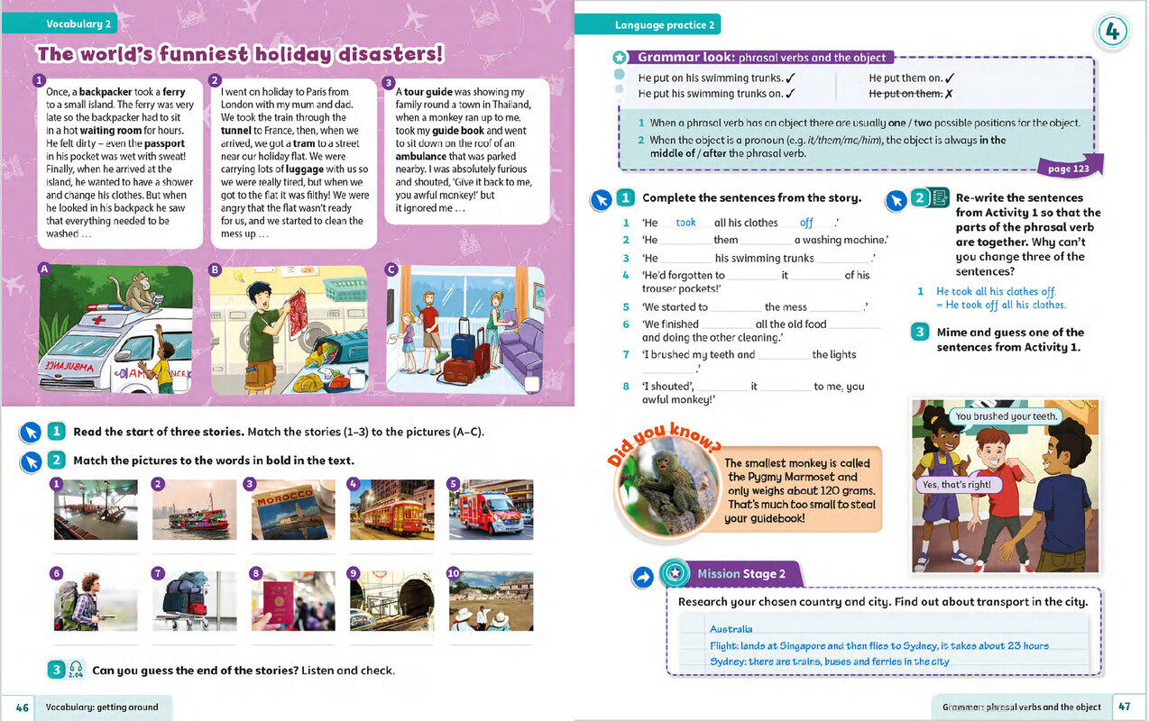 04 Getting about绘本故事第4页