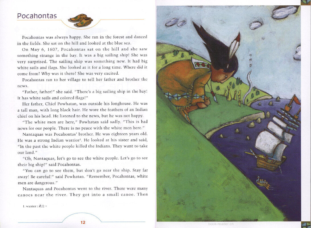 The True Story of Pocahontas绘本故事第5页