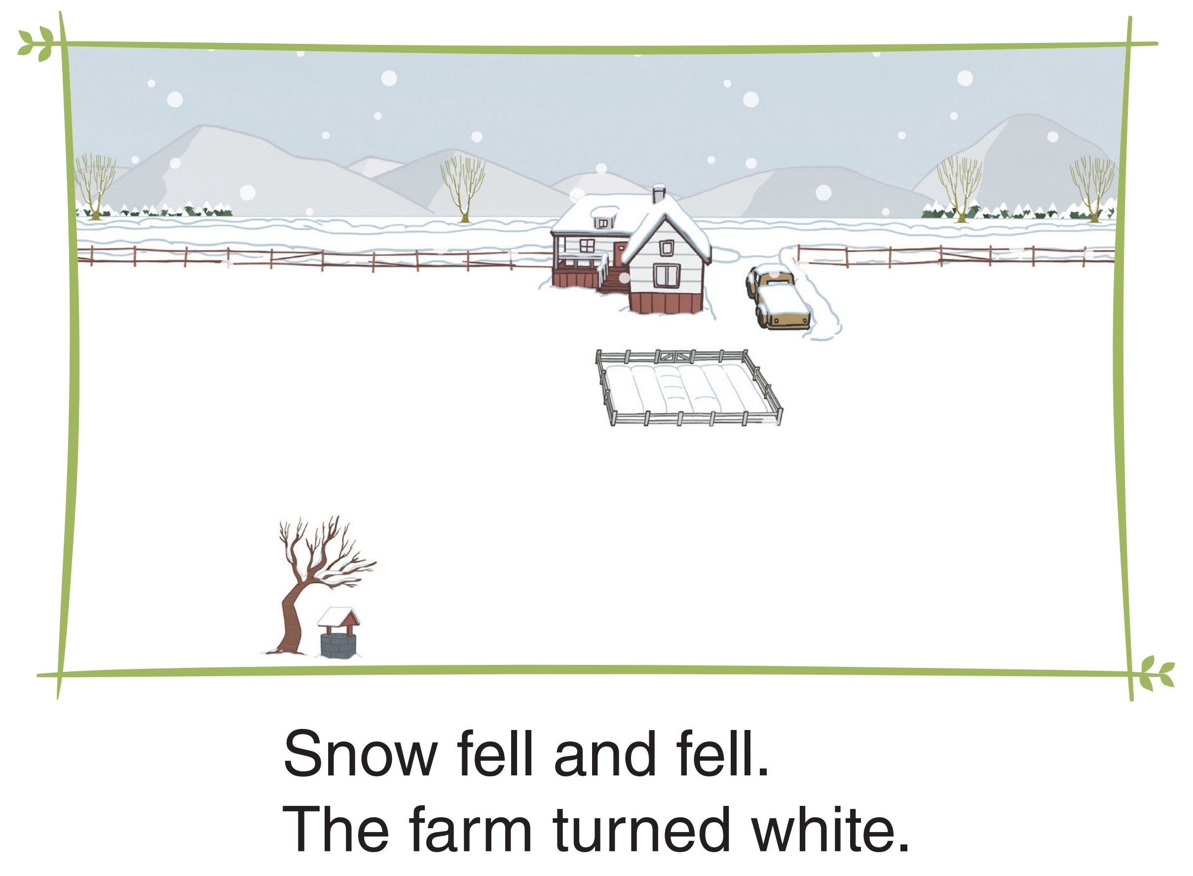 Snow!绘本故事第2页