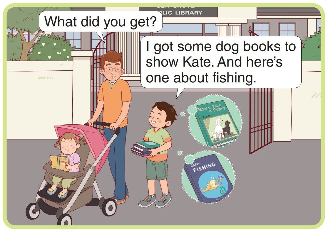 Going Fishing绘本故事第5页