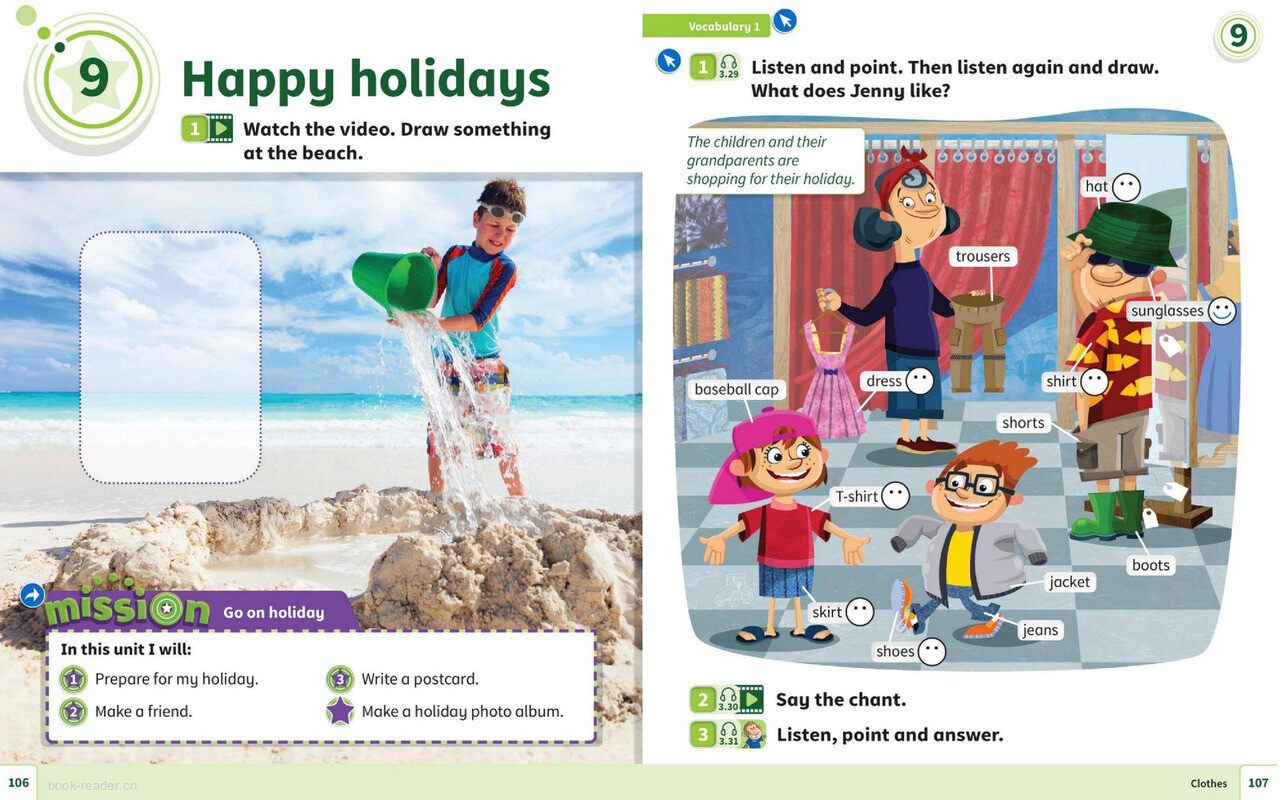 09 Happy holidays绘本故事第2页